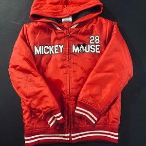 Disney puffer for boys size 6 color red and white original puffer from Disney